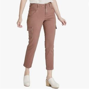 Universal High-Rise Slim Straight Fit Jeans - Brown - Size 18